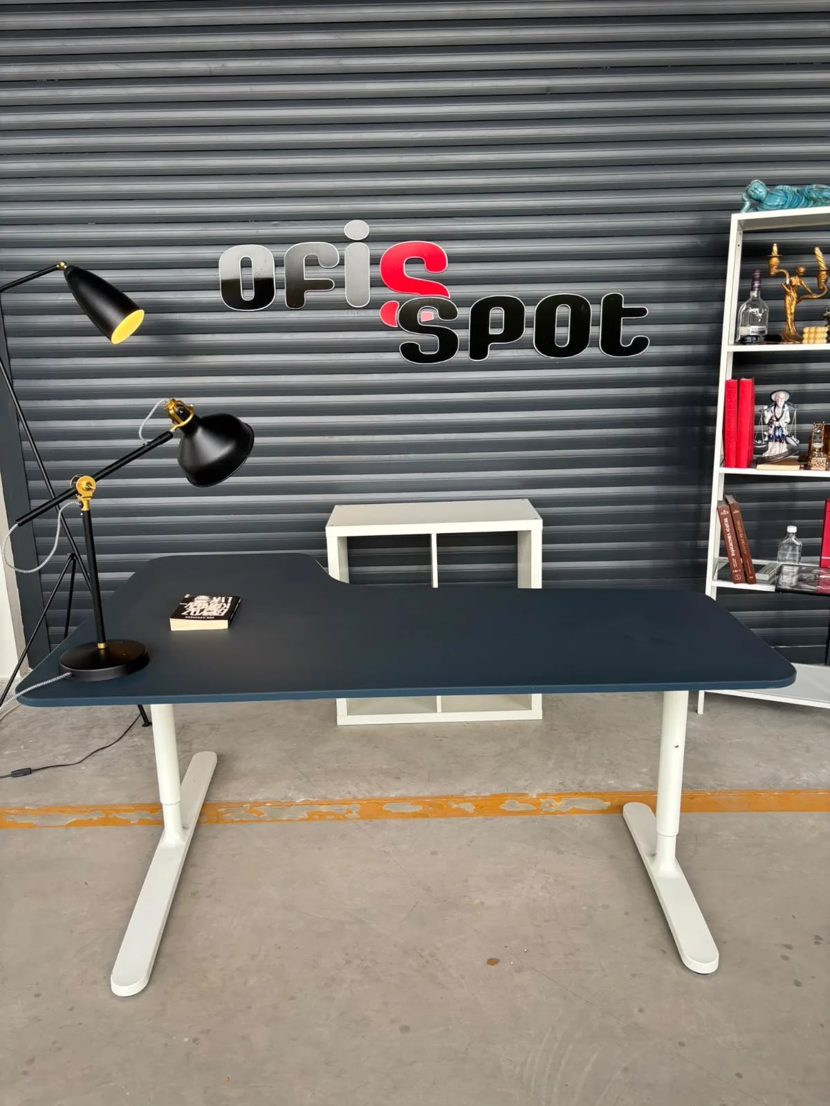 STOK L ÇALIŞMA MASASI  - Ofisspot Fotoğraf 1