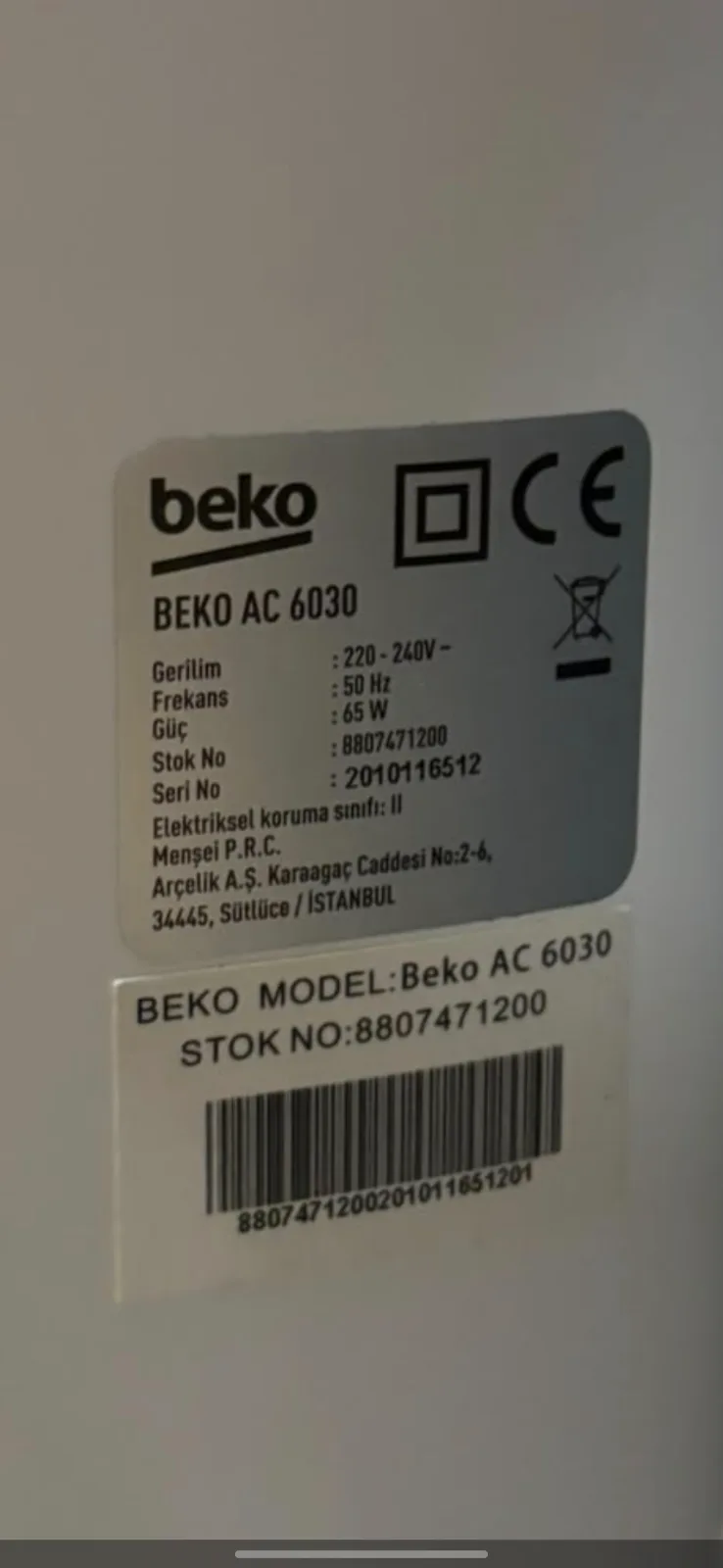 BEKO HAVA TEMİZLEYİCİ  - Ofisspot Fotoğraf 9