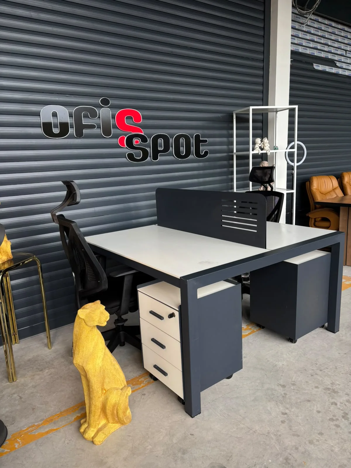 Workstation çoklu masa  - Küçük Görsel 3